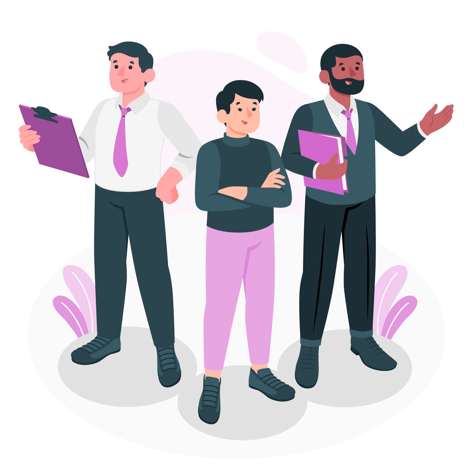 Business consultancy – Outsourcing illustration