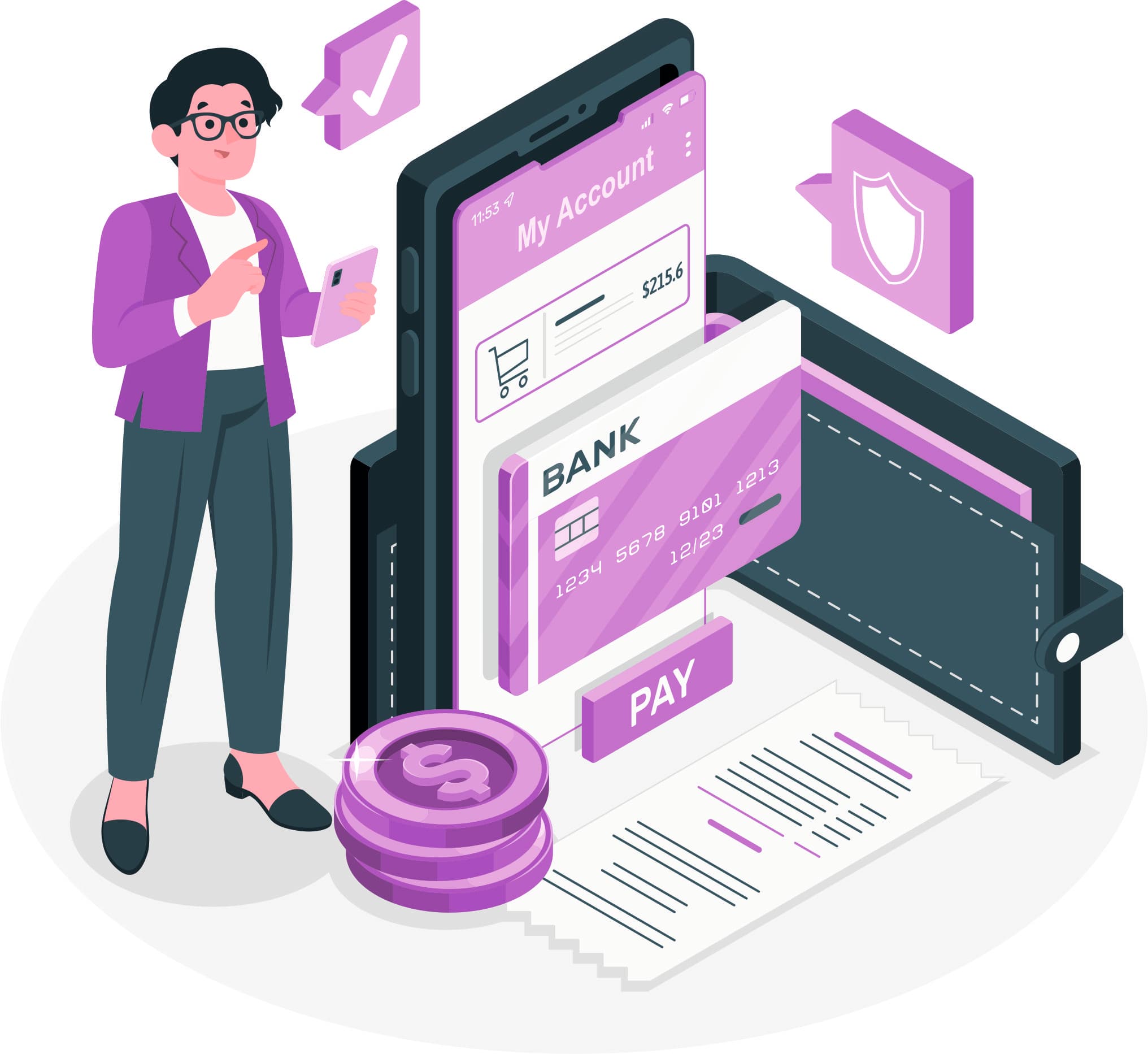 Income tax filing and assessments and Tax matters like equalization tax illustration